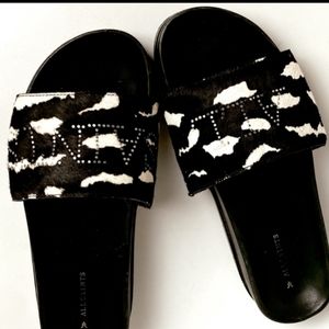 All Saints Cowhide Sandals Size 8 NWOT